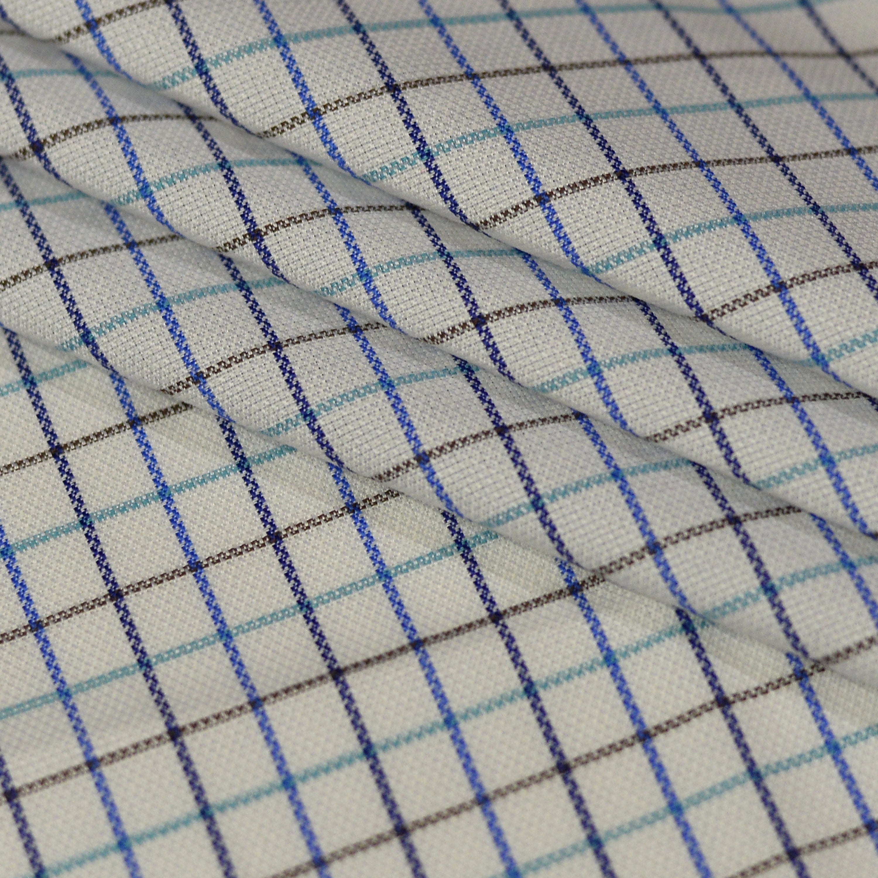 Cobalt Checkered Casual